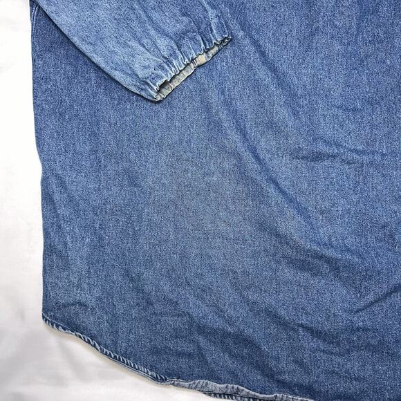Ralph Lauren Blake Shirt Men’s Size XXL Blue Denim Button VTG *MODIFIED Sleeves - Picture 12 of 16